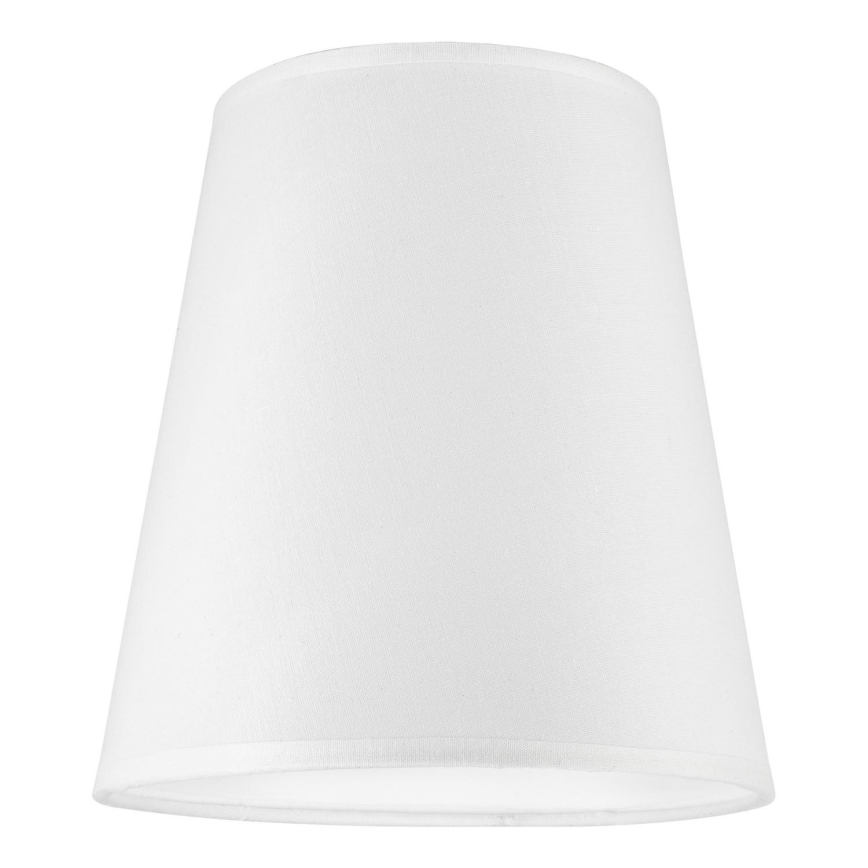 Lampeskærm ELLIE E27 diameter 15 cm hvid