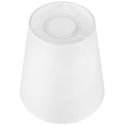 Lampeskærm ELLIE E27 diameter 15 cm hvid