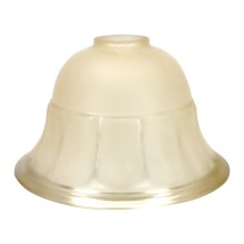 Lampeskærm FRYDERYK E27 diam. 20,2 cm glas beige