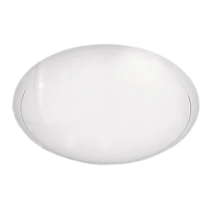 Lampeskærm i glas Rabalux - UFO E27 24,7 cm hvid