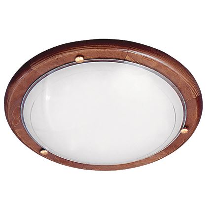 Lampeskærm i glas Rabalux - UFO E27 24,7 cm hvid