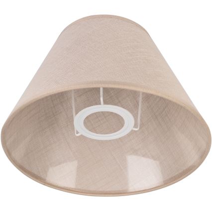 Reserveglas til bordlampe JUTA E27 diameter 19 cm beige