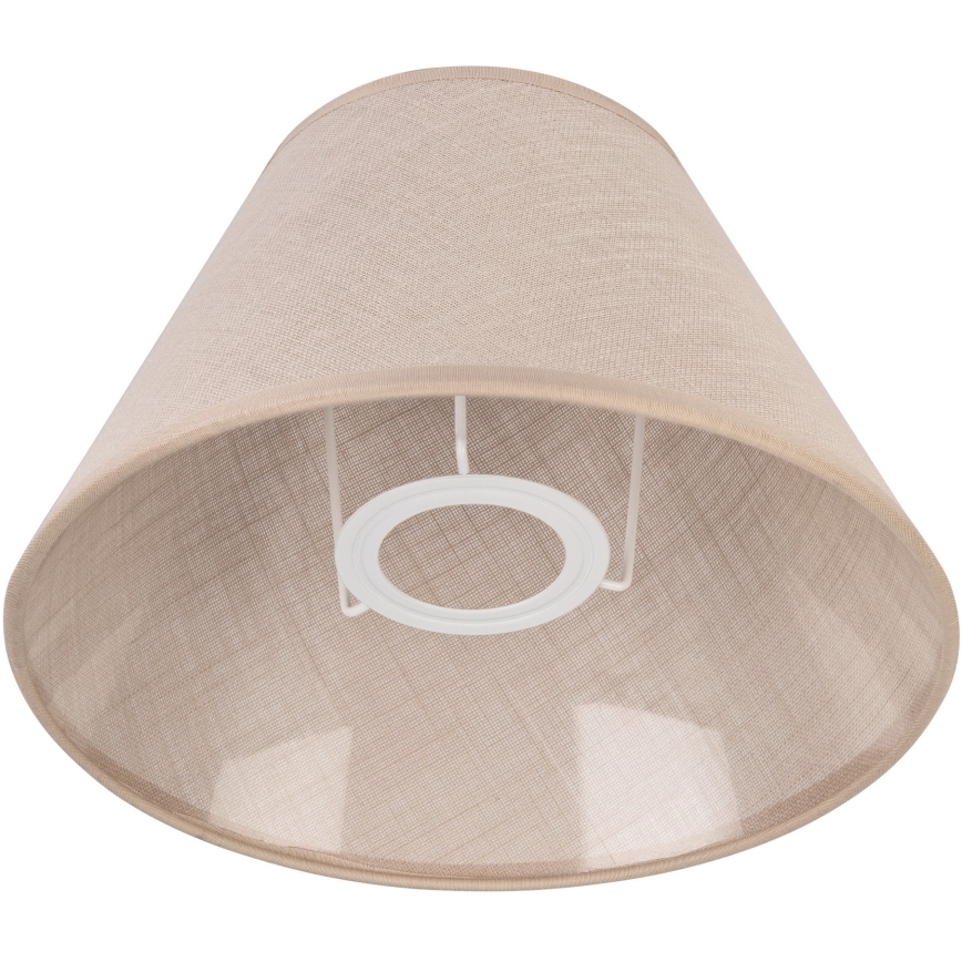 Reserveglas til bordlampe JUTA E27 diameter 19 cm beige