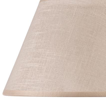 Reserveglas til bordlampe JUTA E27 diameter 19 cm beige