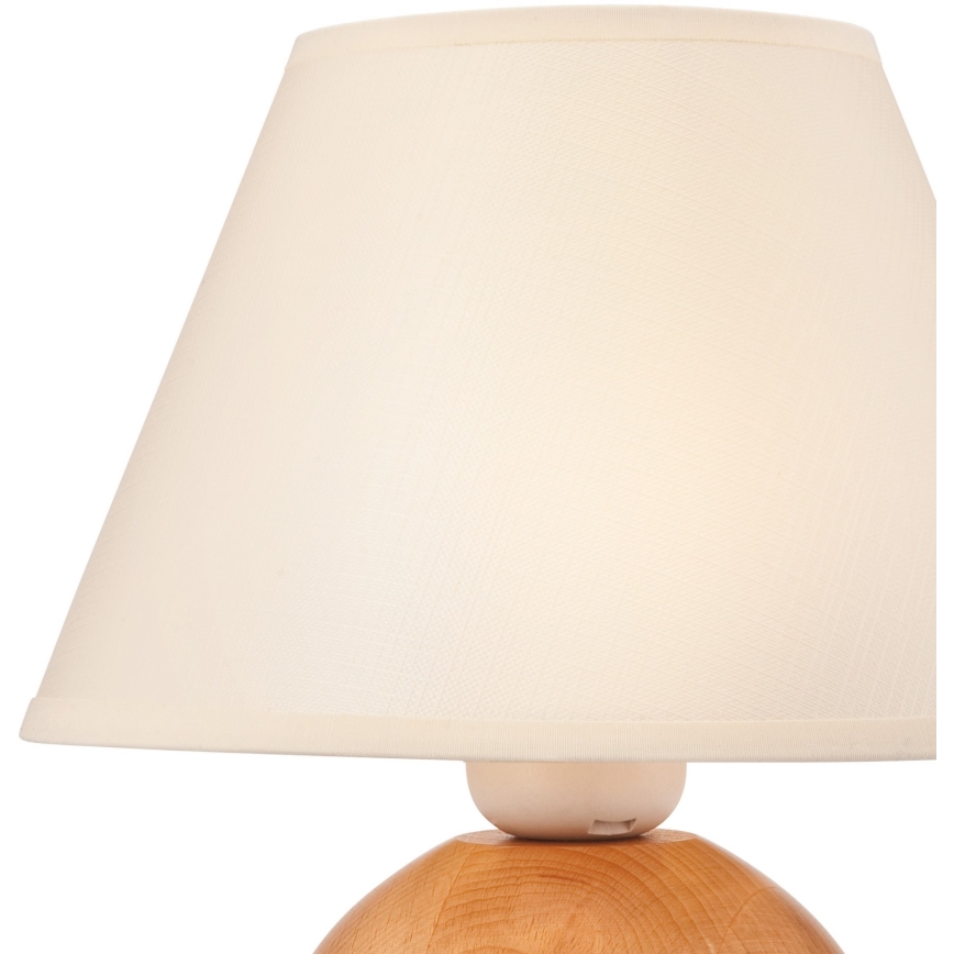 Reserveglas til bordlampe JUTA E27 diameter 19 cm cremefarvet