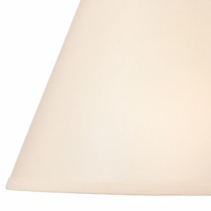 Reserveglas til bordlampe JUTA E27 diameter 19 cm cremefarvet