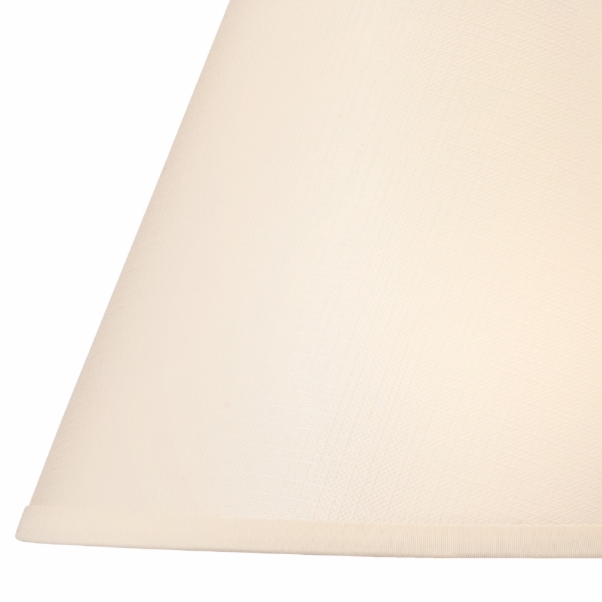 Reserveglas til bordlampe JUTA E27 diameter 19 cm cremefarvet