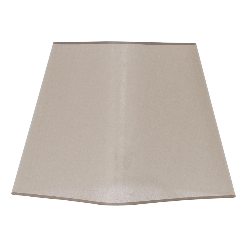 Lampeskærm til gulvlampe EMMA E27 34,5x39,5 cm brun