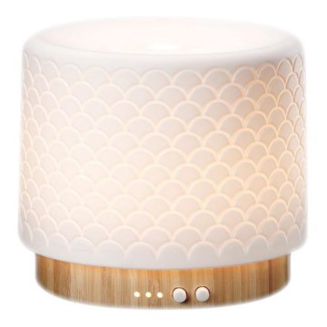 Lanaform - LED Ultrasonisk aroma diffusor 5V 280 ml USB