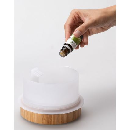 Lanaform - LED Ultrasonisk aroma diffusor 5V 280 ml USB