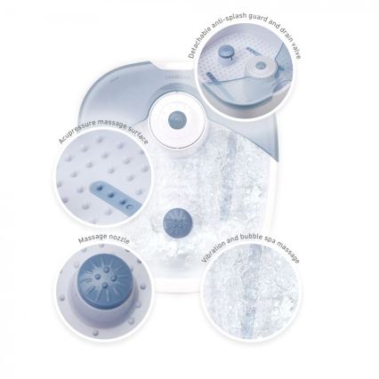 Lanaform - Massagefodbad FOOT SPA 60W/230V