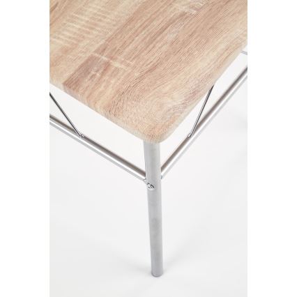 LANCE altansæt 82x50 cm metal/sonoma-eg