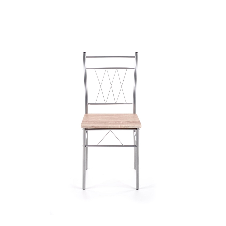 LANCE altansæt 82x50 cm metal/sonoma-eg