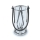 Lanterne FRAGIL 26 cm skinnende krom/sort