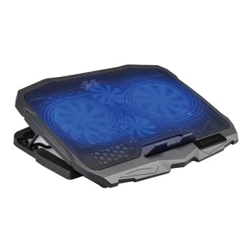 Laptop-blæser 4x blæser 2xUSB sort