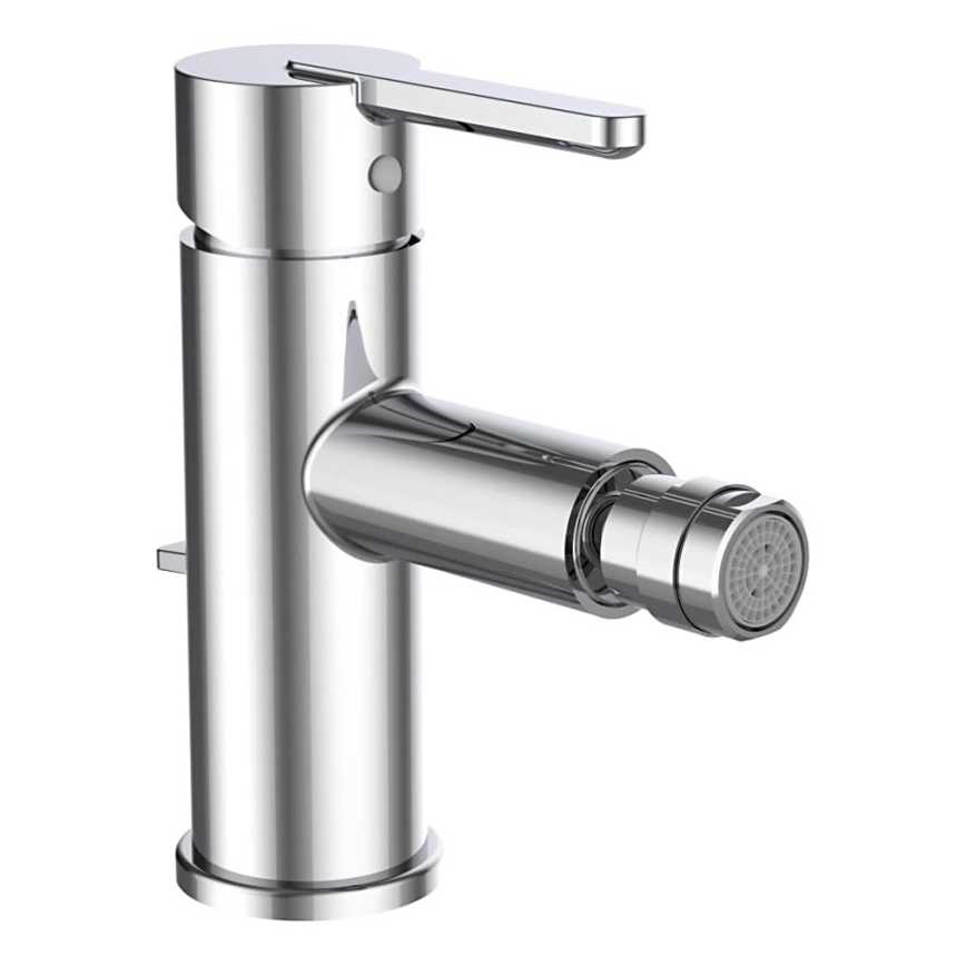 LAUFEN H3410810041141 - Bidethane + afløb m. overløb LUA skinnende krom