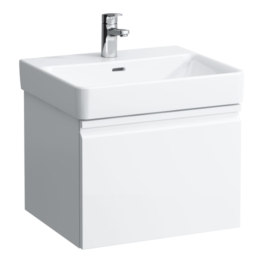 LAUFEN H8109620001041 - Håndvask til bordplade/væghængt PRO 55x46,5 cm keramik/hvid