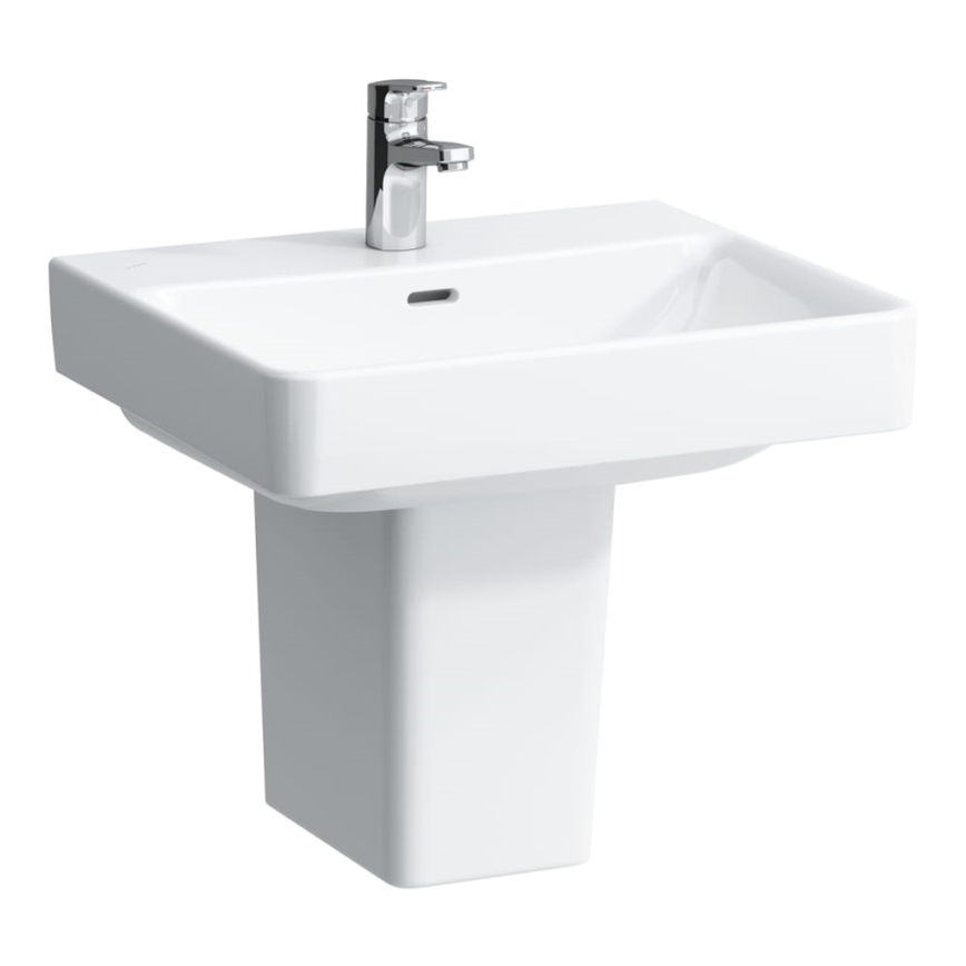 LAUFEN H8109620001041 - Håndvask til bordplade/væghængt PRO 55x46,5 cm keramik/hvid