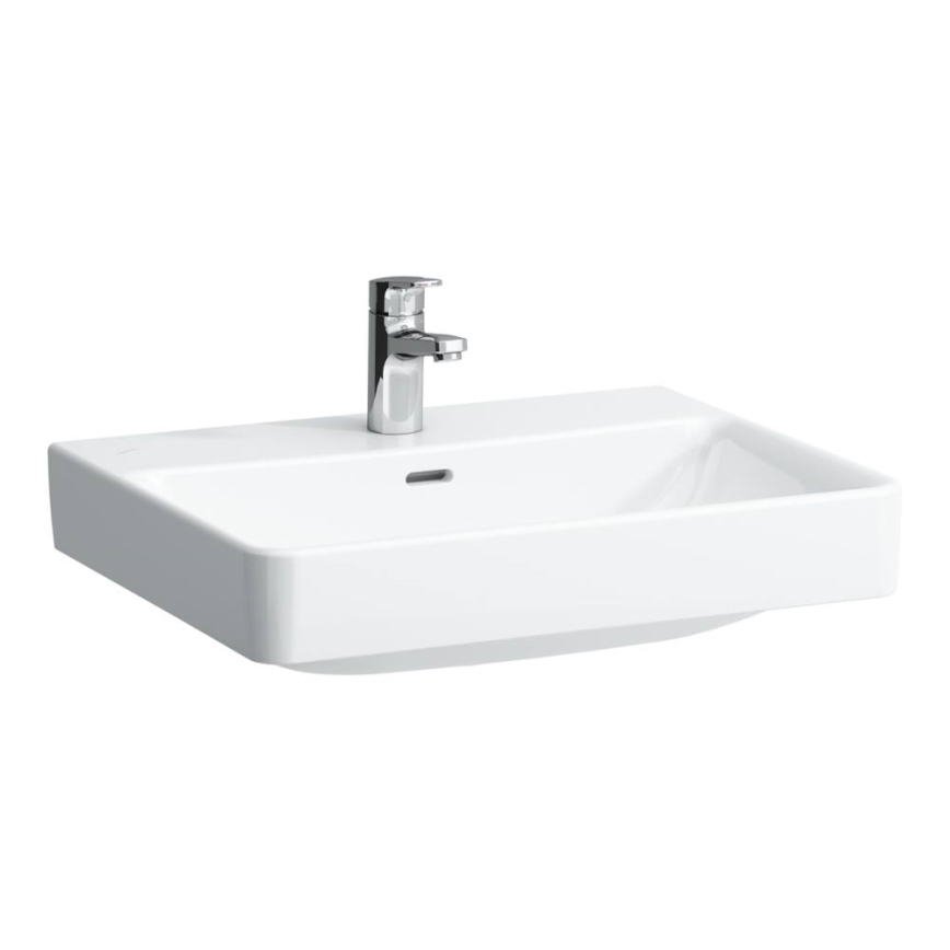 LAUFEN H8109630001091 - Bordmonteret håndvask/væghængt PRO 60x46,5 cm keramik/hvid
