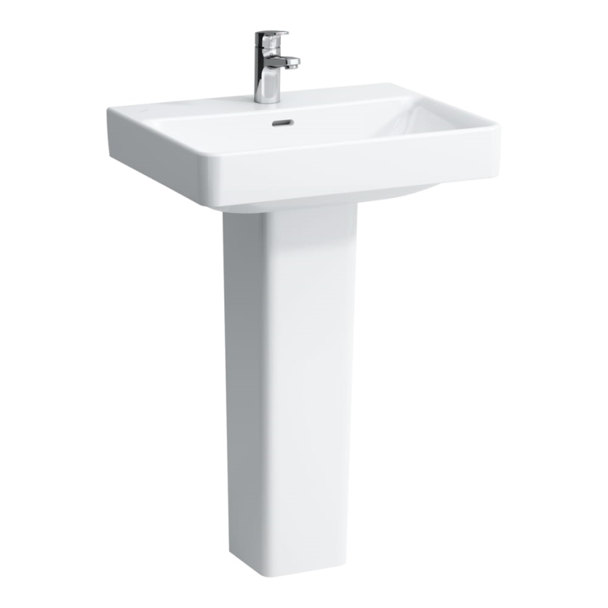 LAUFEN H8109630001091 - Bordmonteret håndvask/væghængt PRO 60x46,5 cm keramik/hvid