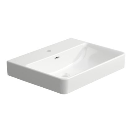 LAUFEN H8109630001091 - Bordmonteret håndvask/væghængt PRO 60x46,5 cm keramik/hvid