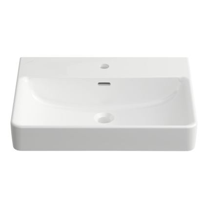 LAUFEN H8109630001091 - Bordmonteret/væghængt håndvask PRO 60x46,5 cm keramik/hvid