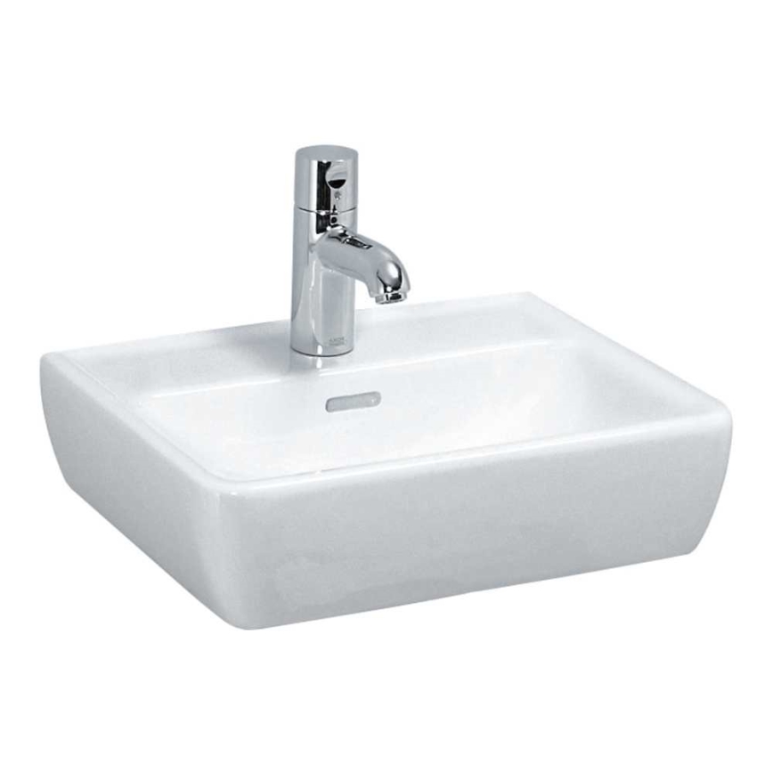 LAUFEN H8119510001041 - Bordmonteret håndvask/væghængt PRO 45x34 cm keramik/hvid