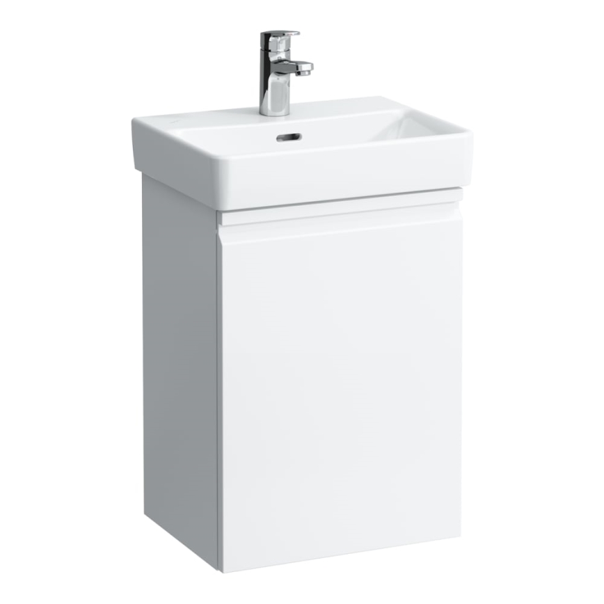 LAUFEN H8159610001041 - Bordplade-/vægmonteret vask PRO 45x34 cm keramik/hvid