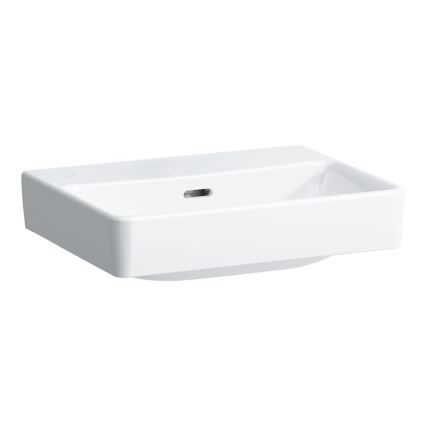 LAUFEN H8159610001041 - Bordplade-/vægmonteret vask PRO 45x34 cm keramik/hvid