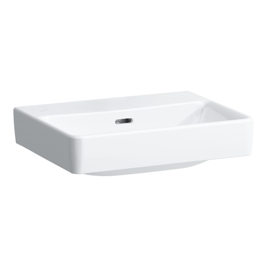 LAUFEN H8159610001041 - Bordplade-/vægmonteret vask PRO 45x34 cm keramik/hvid