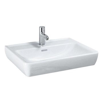 LAUFEN H8189520001041 - Bordmonteret håndvask/væghængt PRO 60x48 cm keramik/hvid