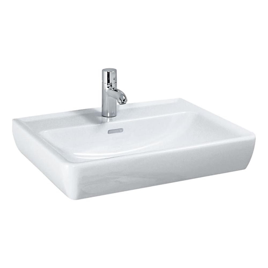 LAUFEN H8189520001041 - Bordmonteret håndvask/væghængt PRO 60x48 cm keramik/hvid