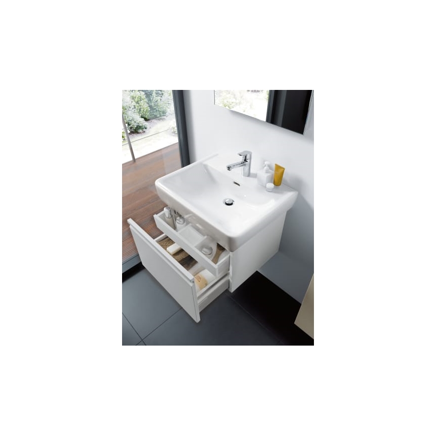 LAUFEN H8189520001041 - Bordmonteret håndvask/væghængt PRO 60x48 cm keramik/hvid
