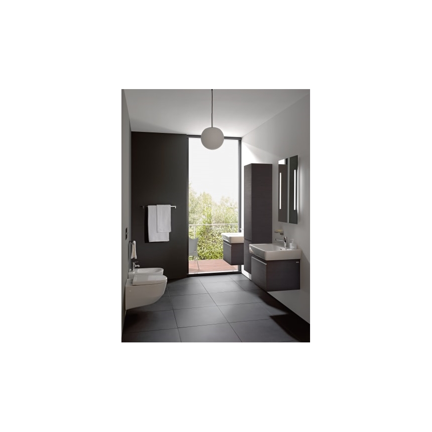 LAUFEN H8189520001041 - Bordmonteret håndvask/væghængt PRO 60x48 cm keramik/hvid