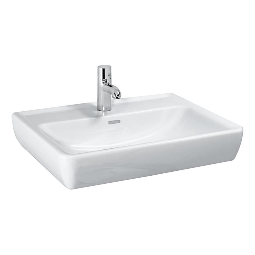 LAUFEN H8189530001041 - Bordmonteret håndvask/væghængt PRO 65x48 cm keramik/hvid