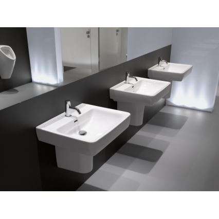 LAUFEN H8189530001041 - Bordmonteret håndvask/væghængt PRO 65x48 cm keramik/hvid