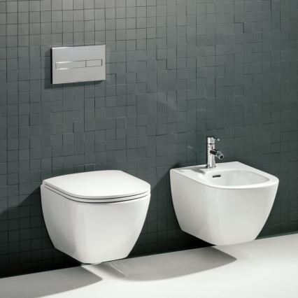 LAUFEN H8300810003021 - Væghængt bidet LUA keramik/hvid