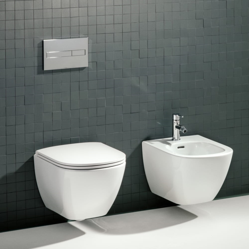 LAUFEN H8300810003021 - Væghængt bidet LUA keramik/hvid