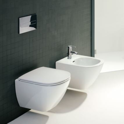 LAUFEN H8300810003021 - Væghængt bidet LUA keramik/hvid