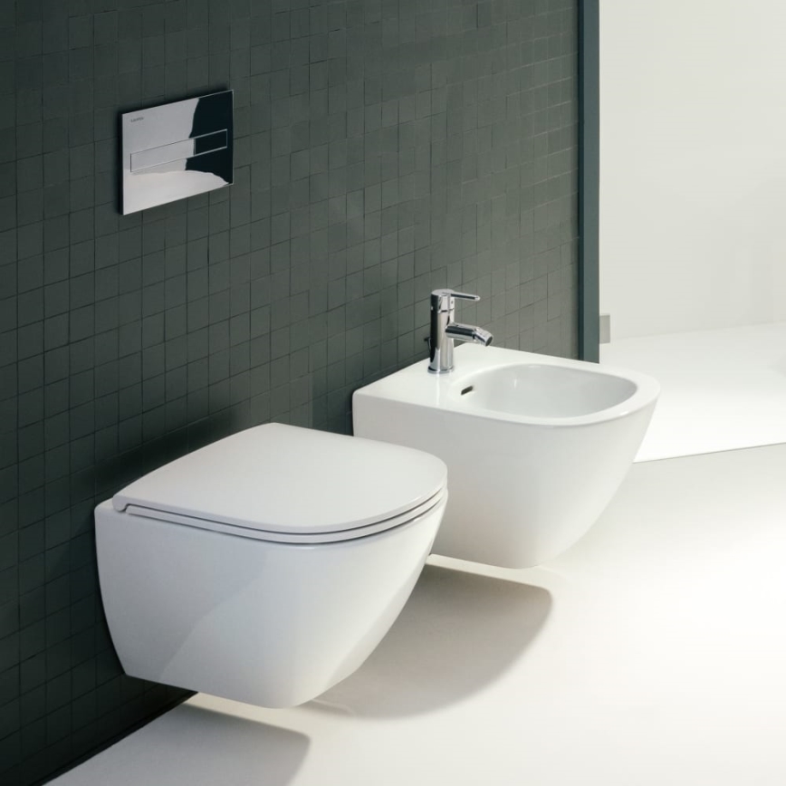 LAUFEN H8300810003021 - Væghængt bidet LUA keramik/hvid