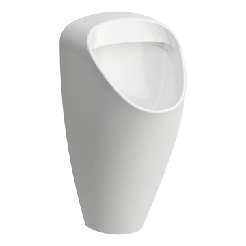 LAUFEN H8410610000001 - Urinal CAPRINO indvendigt indløb, bagudgående afløb keramik/hvid