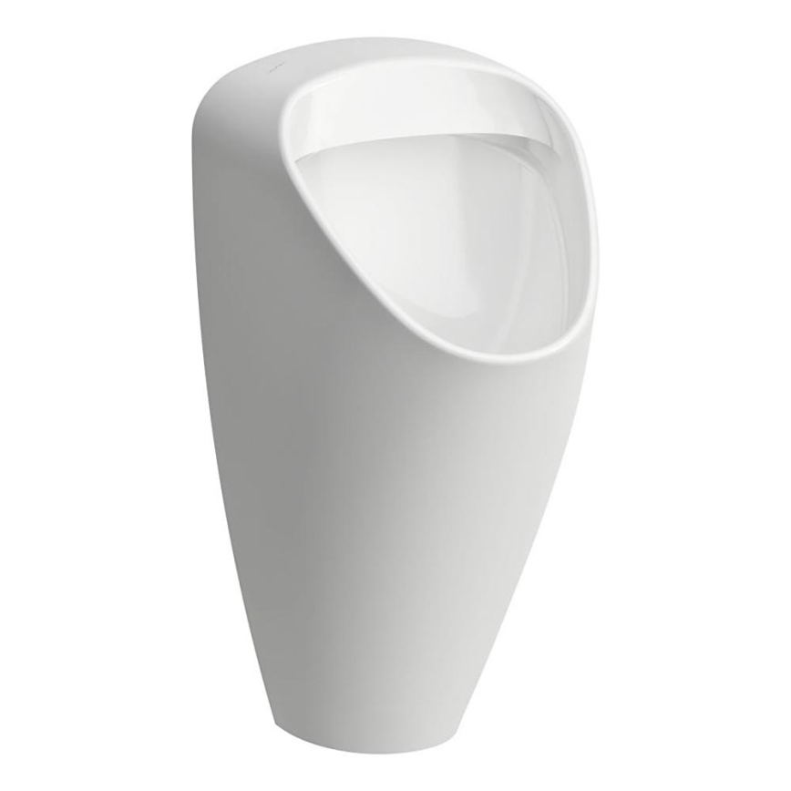 LAUFEN H8410610000001 - Urinal CAPRINO indvendigt indløb, bagudgående afløb keramik/hvid