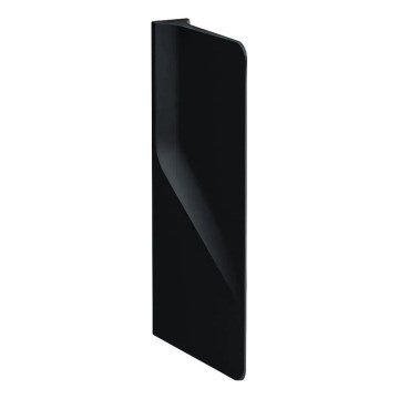LAUFEN H8472800200001 - Urinalskillevæg VAL 69x37 cm keramik/blank sort