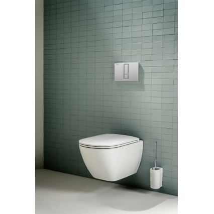 LAUFEN H8660800000001 - Væghængt toilet LUA keramik/hvid + toiletsæde SoftClose LUA duroplast/hvid