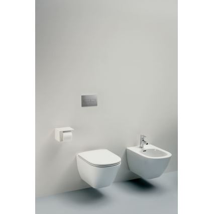 LAUFEN H8660800000001 - Væghængt toilet LUA keramik/hvid + toiletsæde SoftClose LUA duroplast/hvid