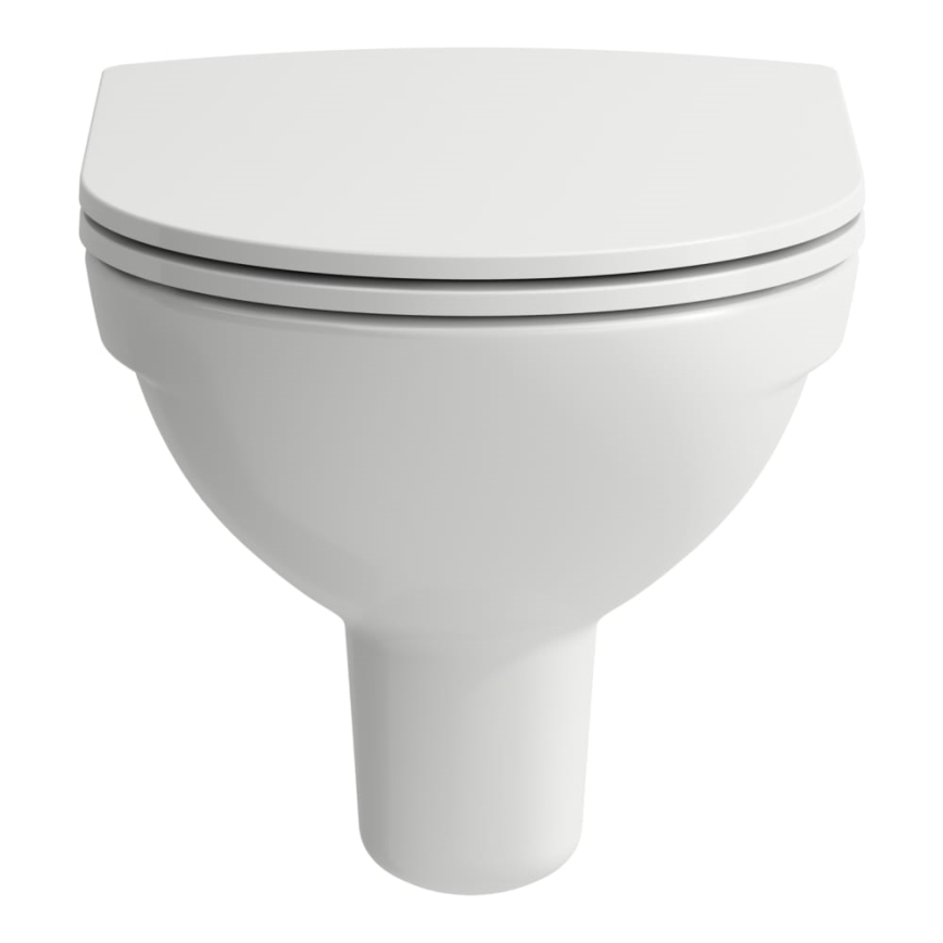 LAUFEN H8669510000001 - Vægmonteret toilet PRO keramik/hvid + toiletsæde SoftClose PRO duroplast/hvid