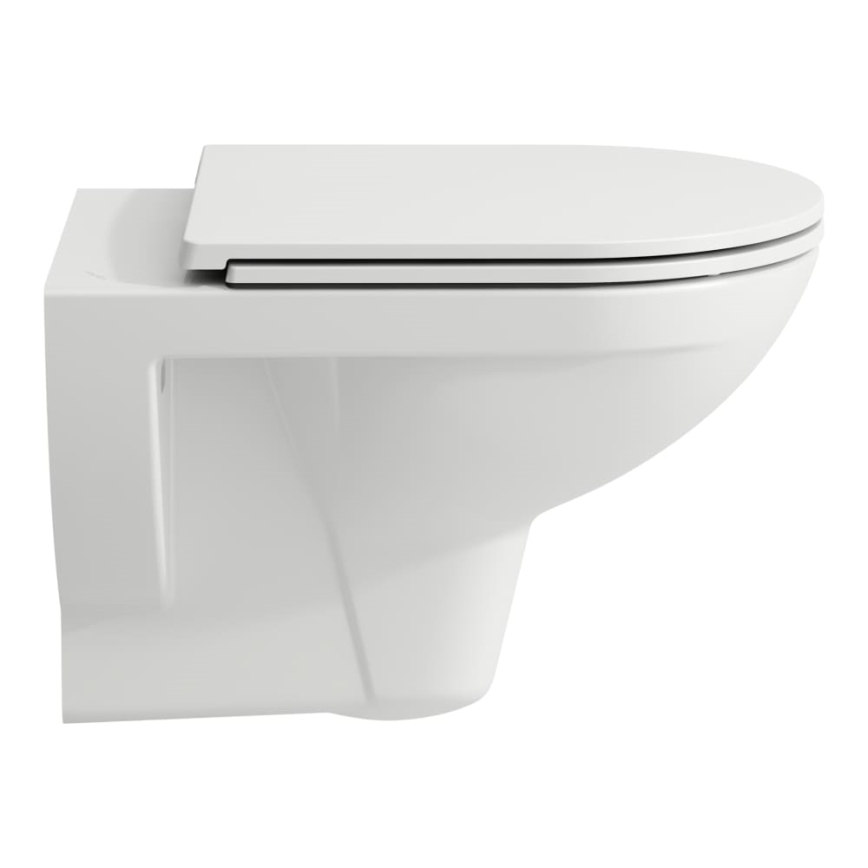 LAUFEN H8669510000001 - Vægmonteret toilet PRO keramik/hvid + toiletsæde SoftClose PRO duroplast/hvid