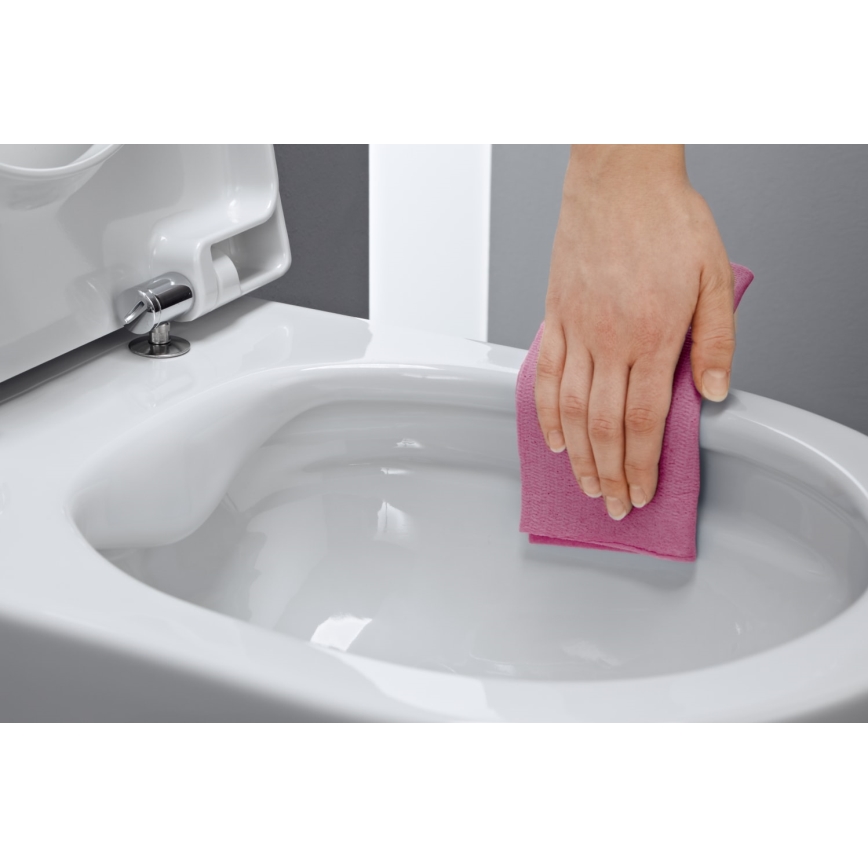 LAUFEN H8669540000001 - Vægophængt WC PRO keramik/hvid + toiletsæde SoftClose PRO duroplast/hvid