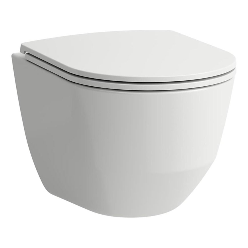 LAUFEN H8669550000001 - Væghængt toilet PRO keramik/hvid + SoftClose PRO toiletbræt duroplast/hvid
