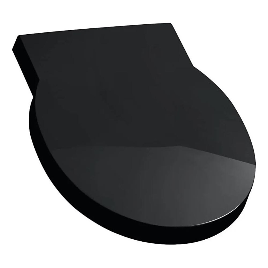 LAUFEN H8942820200001 - Dæksel til urinal SoftClose VAL duroplast/højglans sort